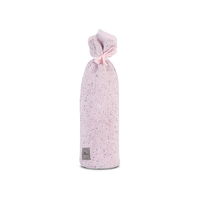 Jollein Obal na láhev s horkou vodou Confetti Knit, vintage pink