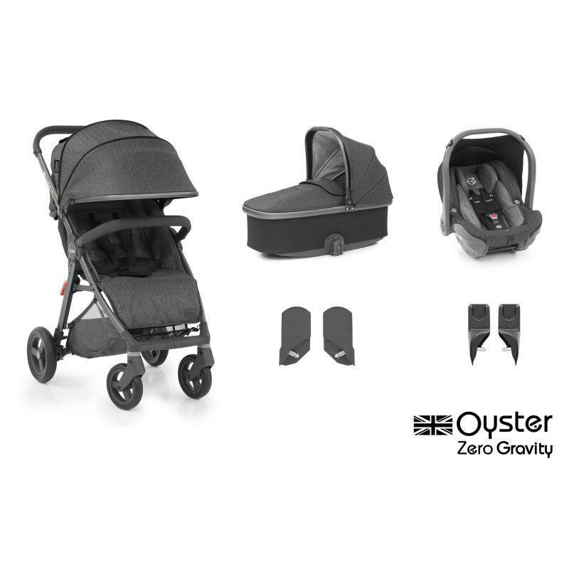 BabyStyle kombinovaný kočárek Oyster Zero Gravity 3v1 Pepper 2022