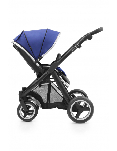 BabyStyle kočárek Oyster Max / Black rám / Navy 206 
