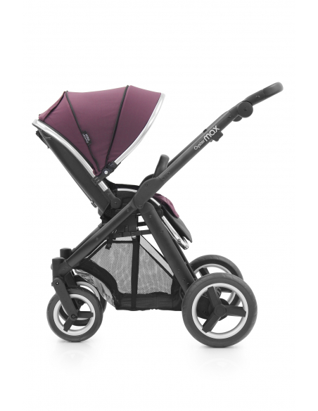 BabyStyle kočárek Oyster Max / Black rám / Vogue Damson 2016