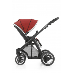 BabyStyle kočárek Oyster Max Black/Tango Red 2017 2