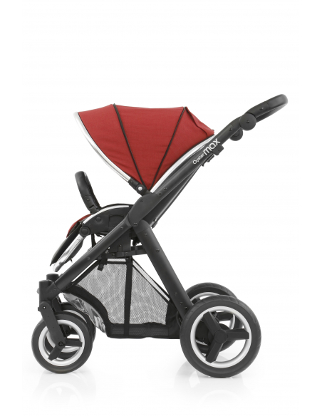 BabyStyle kočárek Oyster Max Black/Tango Red 2017