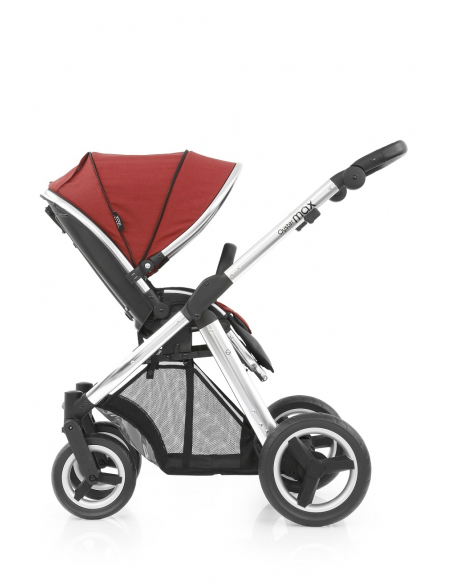 BabyStyle kočárek Oyster Max Mirror/Tango Red 2017