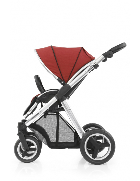 BabyStyle kočárek Oyster Max Mirror/Tango Red 2017
