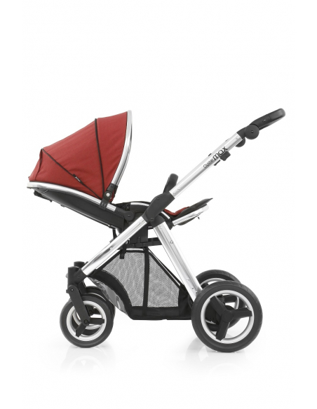 BabyStyle kočárek Oyster Max Mirror/Tango Red 2017