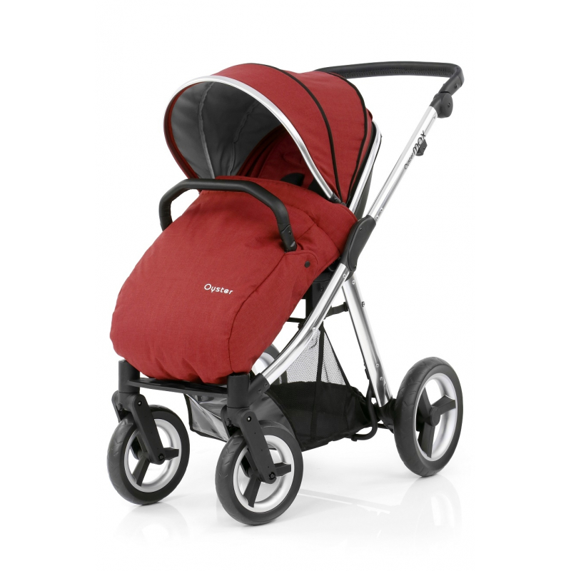BabyStyle kočárek Oyster Max Mirror/Tango Red 2017