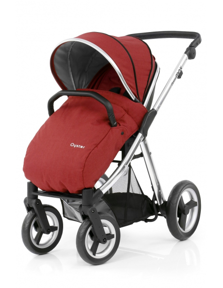 BabyStyle kočárek Oyster Max Mirror/Tango Red 2017