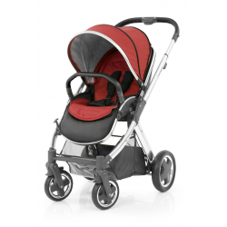 BabyStyle Oyster 2 kočárek Mirror/Tango Red 2017