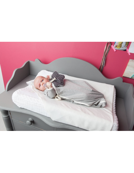 Koeka Mazlík waffle Oslo - tea rose/pebble