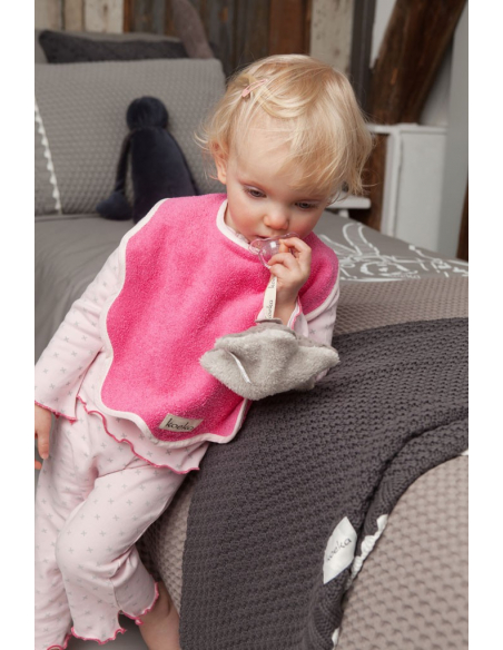 Koeka Mazlík waffle Oslo - tea rose/pebble