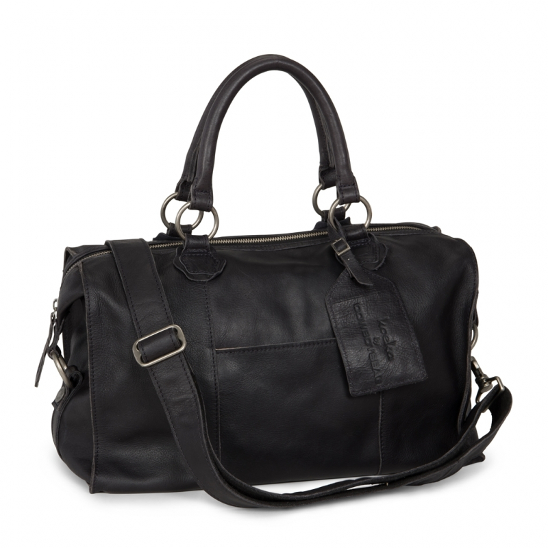 Koeka Přebalovací taška Lugano (kůže) - dark grey