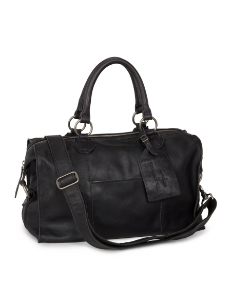 Koeka Přebalovací taška Lugano (kůže) - dark grey