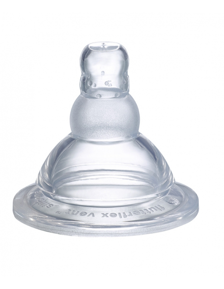 Mii Sophie la girafe cumlík na fľašu, 2ks - rýchly prietok - L