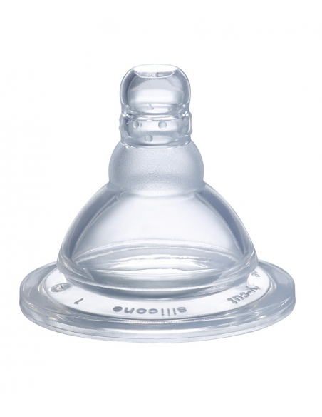 Mii Sophie la girafe cumlík na fľašu, 2ks - hrubý prietok