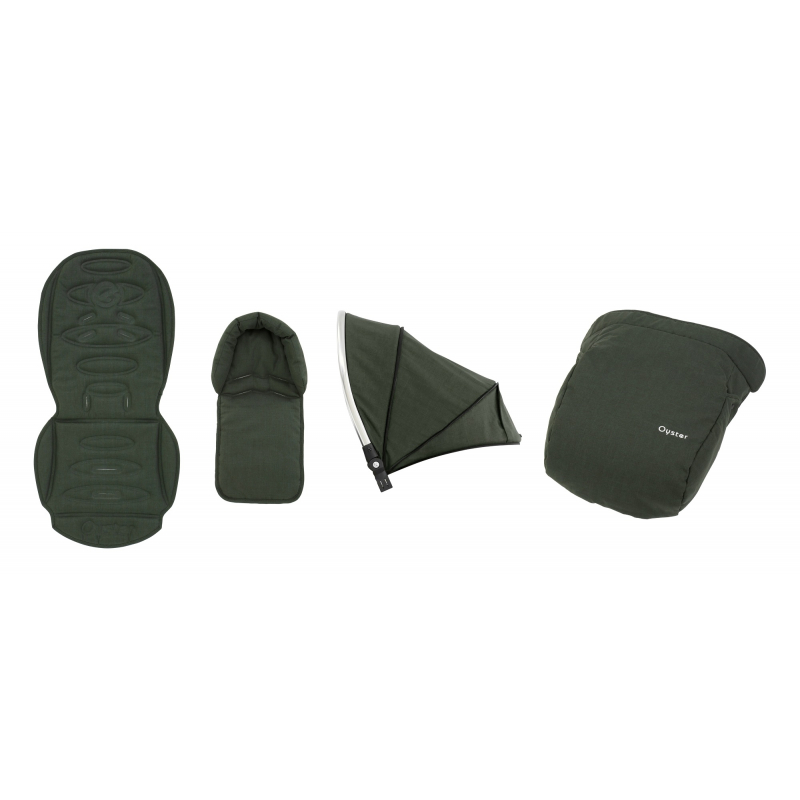 BabyStyle Oyster 2/ Max textilní set Black 2015