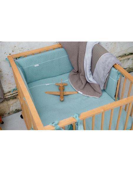 Koeka Mantinel do postieľky Elba, taupe