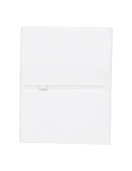 Koeka Prostěradlo Sweet Lace, 80x100cm, bílé