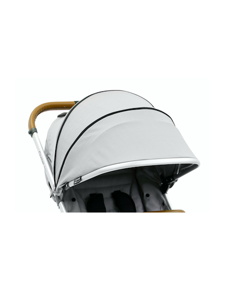 OYSTER ZERO strieška na kočík Pure Silver 