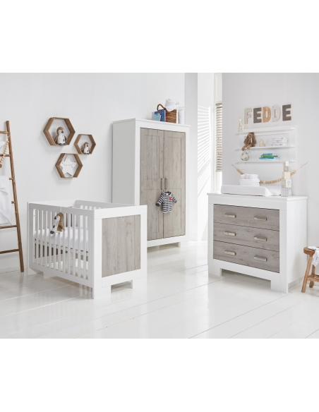 BabySytle Bordeaux postýlka