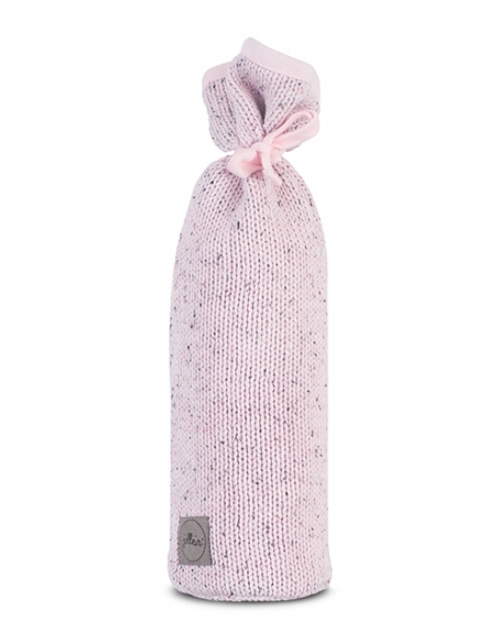 Jollein Obal na horkou láhev Confetti knit vintage pink