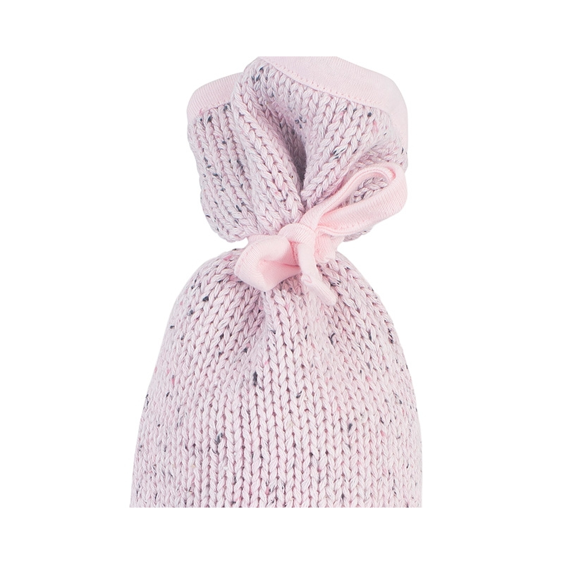 Jollein Obal na horkou láhev Confetti knit vintage pink