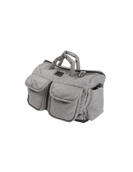 7AM Enfant Voyage bag, Heather Grey