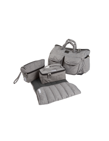 7AM Enfant Voyage bag, Heather Grey