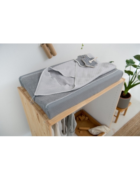 Koeka Poťah na prebaľovaciu podložku Stockholm, steel grey