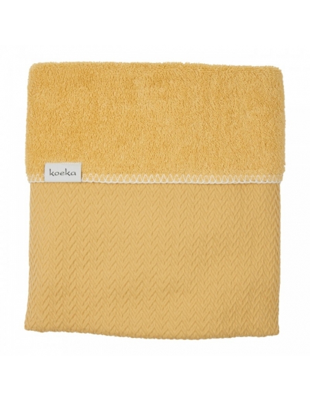 Koeka Bassinet blanket Stockholm 75x100, ochre