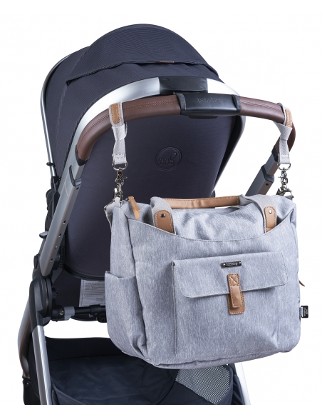 BabaBing Roma 2 prebaľovacia taška, Grey