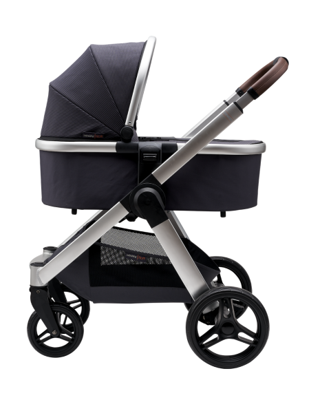 BabaBing Raffi kočík + vanička + adaptéry, Grey