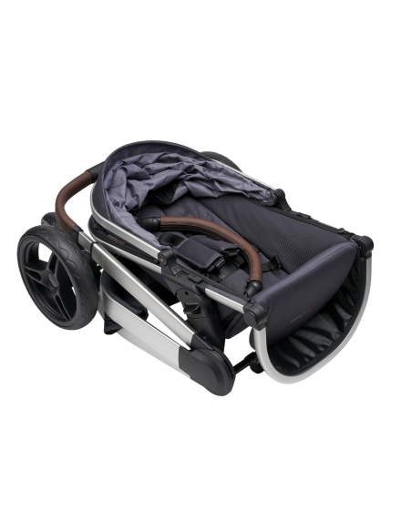 BabaBing Raffi kočík + vanička + adaptéry, Grey