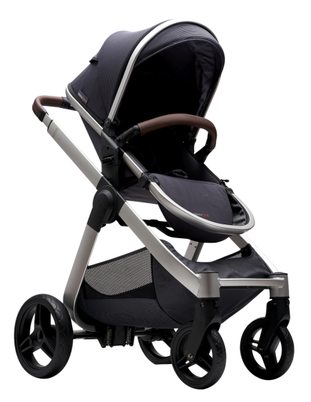 BabaBing Raffi kočík + vanička + adaptéry, Grey