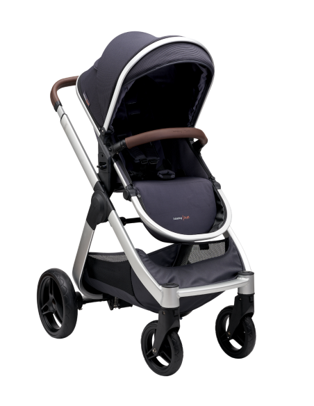 BabaBing Raffi kočík + vanička + adaptéry, Grey