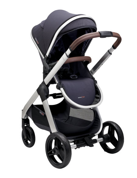 BabaBing Raffi kočík + vanička + adaptéry, Grey