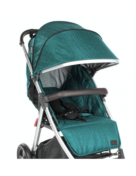 OYSTER ZERO SET sedacia časť textil + strieška PEACOCK