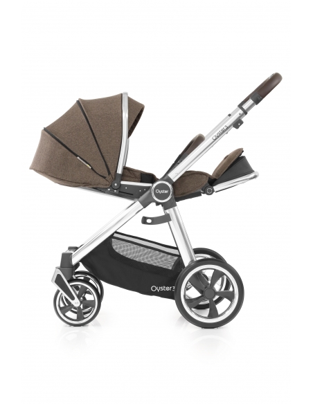 OYSTER 3 športový kočík s pláštěnkou - TRUFFLE (MIRROR rám)  2019