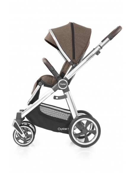 OYSTER 3 športový kočík s pláštěnkou - TRUFFLE (MIRROR rám)  2019