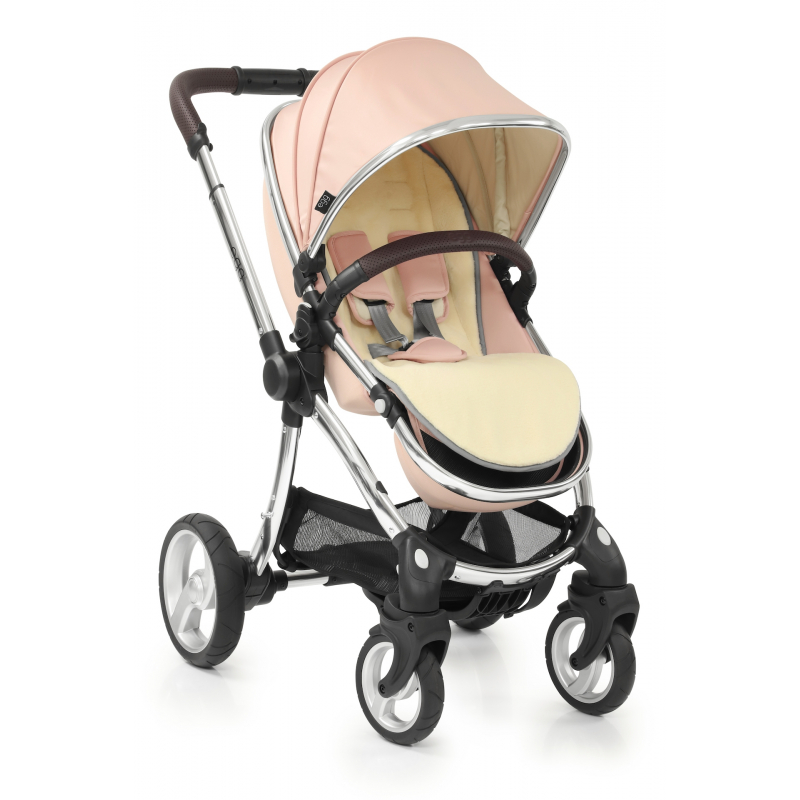 pink egg pushchair