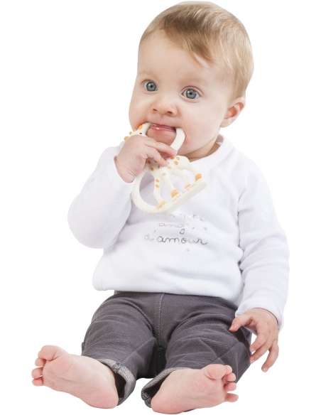 Vulli Hryzačka žirafa Sophie SO PURE, mäkká