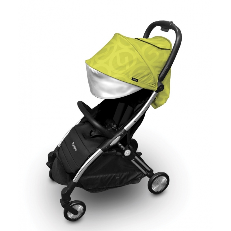 Hybrid Ezyfold kočík Chrome Silver/ Wasabi 2020