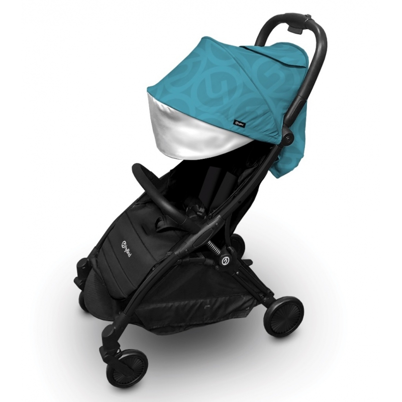 Hybrid Ezyfold kočárek Black/ Mint 2020