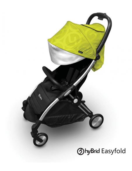 Hybrid Ezyfold kočárek Chrome Silver/ Wasabi 2020