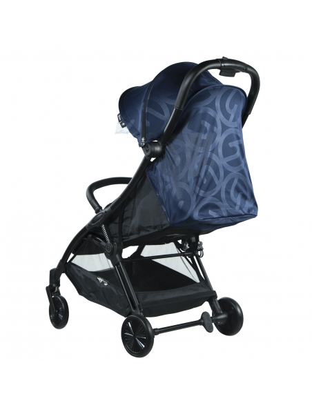 Hybrid Ezyfold stroller Black/ Navy 2020