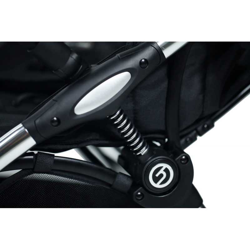 Hybrid Ezyfold stroller Chrome Silver/ Navy 2020