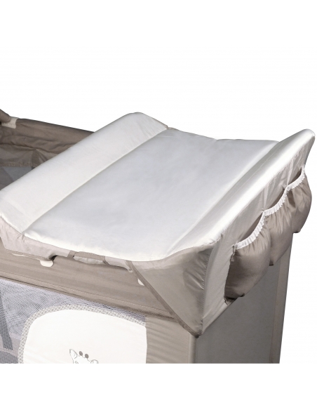 RENOLUX OPTIC Z postieľka s prebaľovacím pultom 2020, Sophie la girafe So Chic