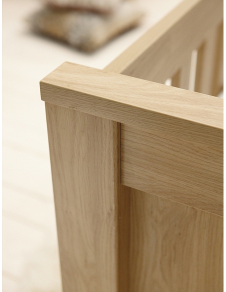 BabyStyle Bordeaux room set (cot bed, dresser, wardrobe, shelf)