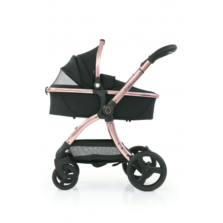 BabyStyle Egg2 hlboká vanička, DIAMOND BLACK / Rose gold 2023 - Špeciálna Edícia