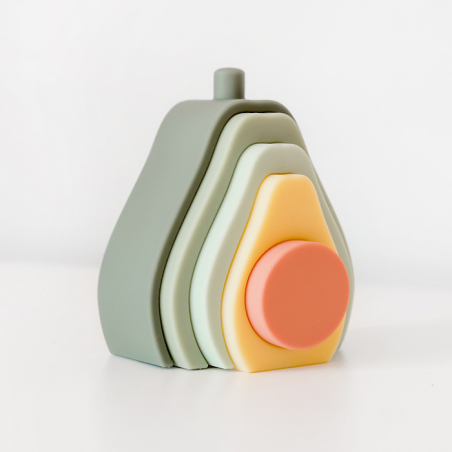 OB Designs Silicone Avocado Stacker