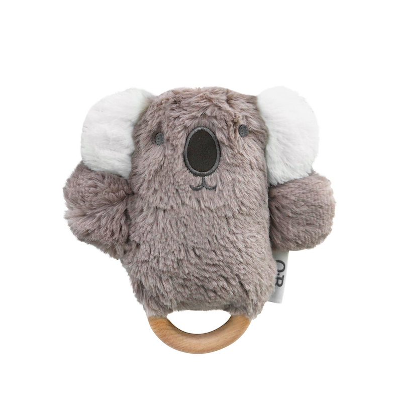 OB Designs Plyšová hrkálka koala, Earth